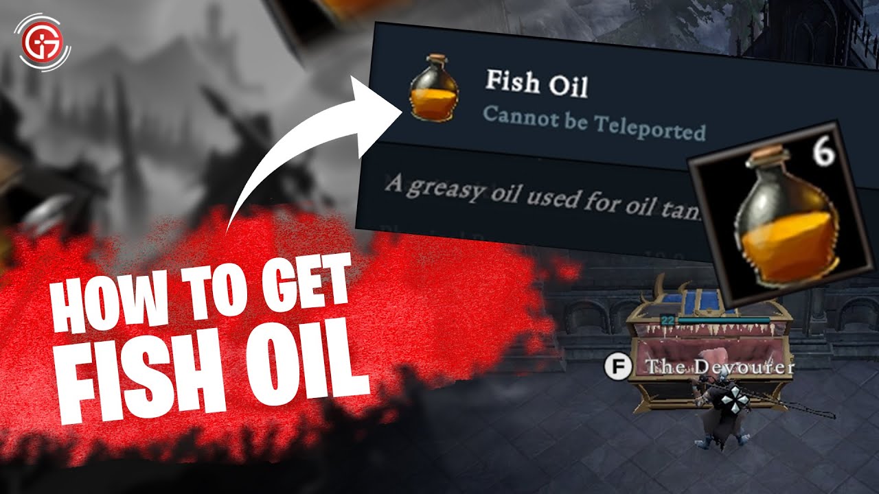How To Get Fish Oil in V Rising YouTube