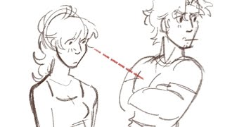 "I'm only looking at your-" ||FNaF au || Jeremy and Stephanie