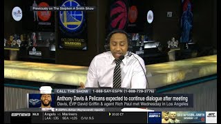 ESPN FIRST TAKE | Stephen A. Smith DEBATE Anthony Davis & Pelicans expected to continue dialogue