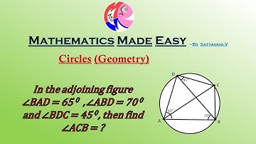 Circles| Geometry| Cyclic Quadrilateral Important Problems and solutions| By Mathematics Made Easy