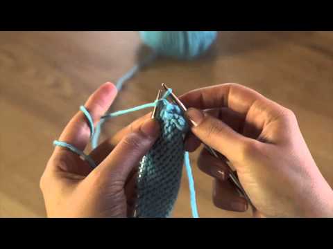 Fischer Wolle Strickhilfe-Video - Wie stricke ich eine linke Masche?