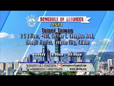 Watch!!! JMCIM Central Live Streaming of WEDNESDAY MIDWEEK SERVICE | MAY 20, 2026.