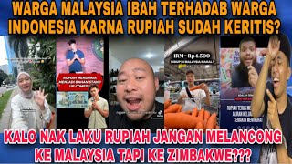 WARGA INDONESIA DI BUAT MALU DI MALAYSIA RUPIAH TAK DI TERIMA OLEH PEDAGANG DI SANA hancur nama indo