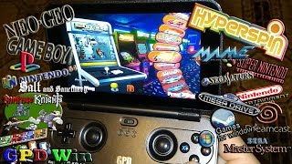GPD Win (Hyperspin + Emuladores + Steam + PC Games)