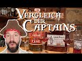 Vergleich der Captains: Captain Cane | Captain Morgan Private Stock | Port Narrow Captain&#39;s Blend