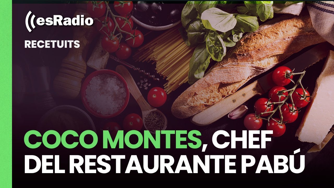 Recetuits: Con Coco Montes, chef del restaurante Pabú
