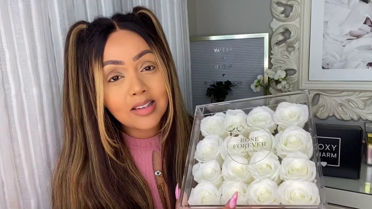 Review Rose Forever New York - Crystal Passion Ivory Preserved Roses ...
