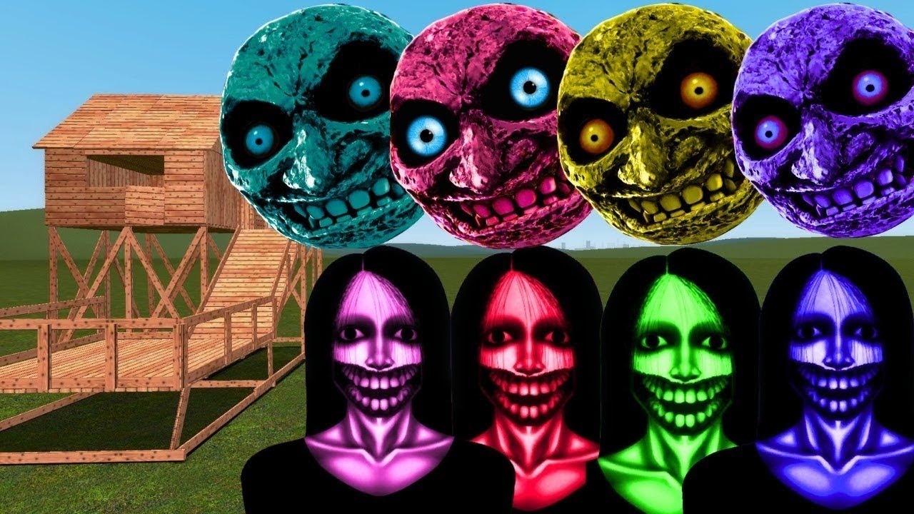 Yoshie kimura, Kuchisake Onna Vs Towers In Garry's Mod (Part 1)