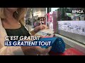 Ces radins grattent tout ce qui est gratuit