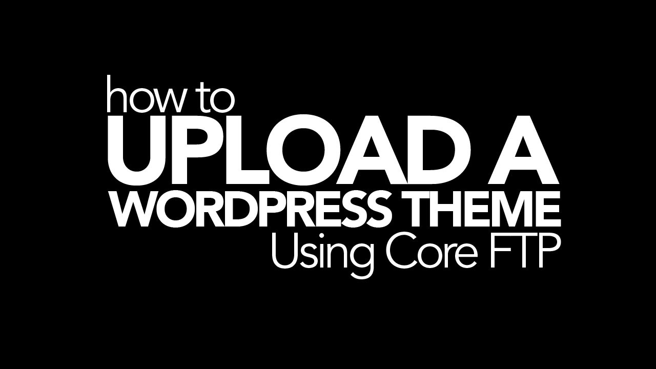 using ftp with wordpress hosting