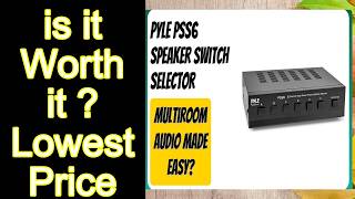 REVIEW Pyle PSS6 Speaker Switch Selector Features - Important Information