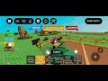 Playing Roblox Grow a garden