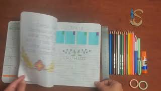 Bullet Journaling on a budget  lined composition book