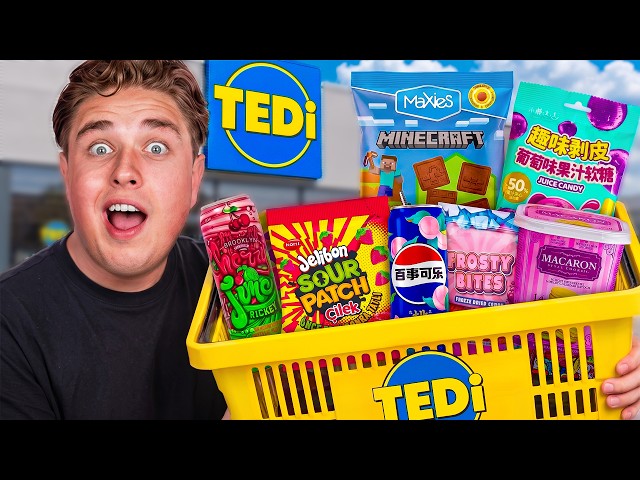 Testing the BEST snacks from Tedi! 🧸😍