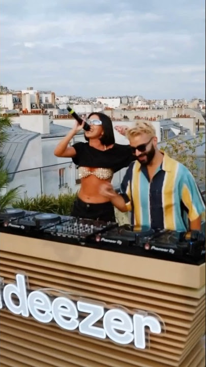 R3HAB & INNA performing Rock My Body at the Deezer Rooftop Sessions🔥 Check it out now! #shorts