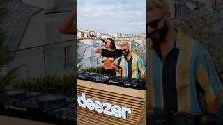 R3HAB &amp; INNA performing Rock My Body at the Deezer Rooftop Sessions🔥 Check it out now! #shorts