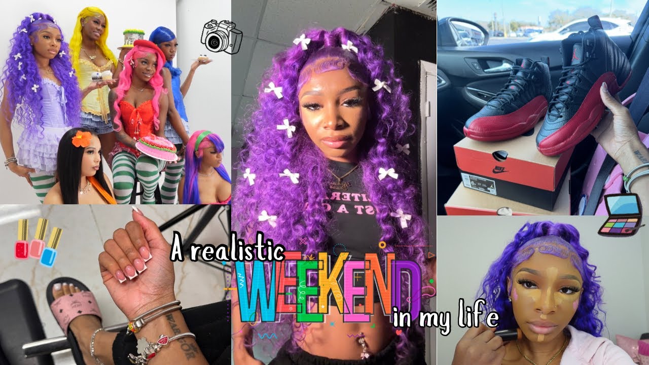 Реальные выходные в моей жизни: маникюр и макияж, фотосессия, Jordan 12, клиенты и многое другое