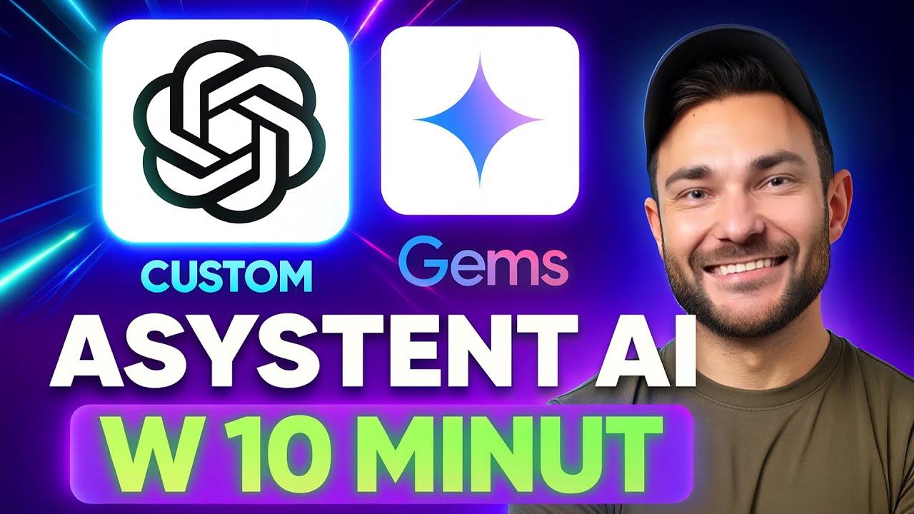 Jak Stworzyć Asystenta AI w 10 MINUT (ChatGPT i Gemini) - BEZ KODU