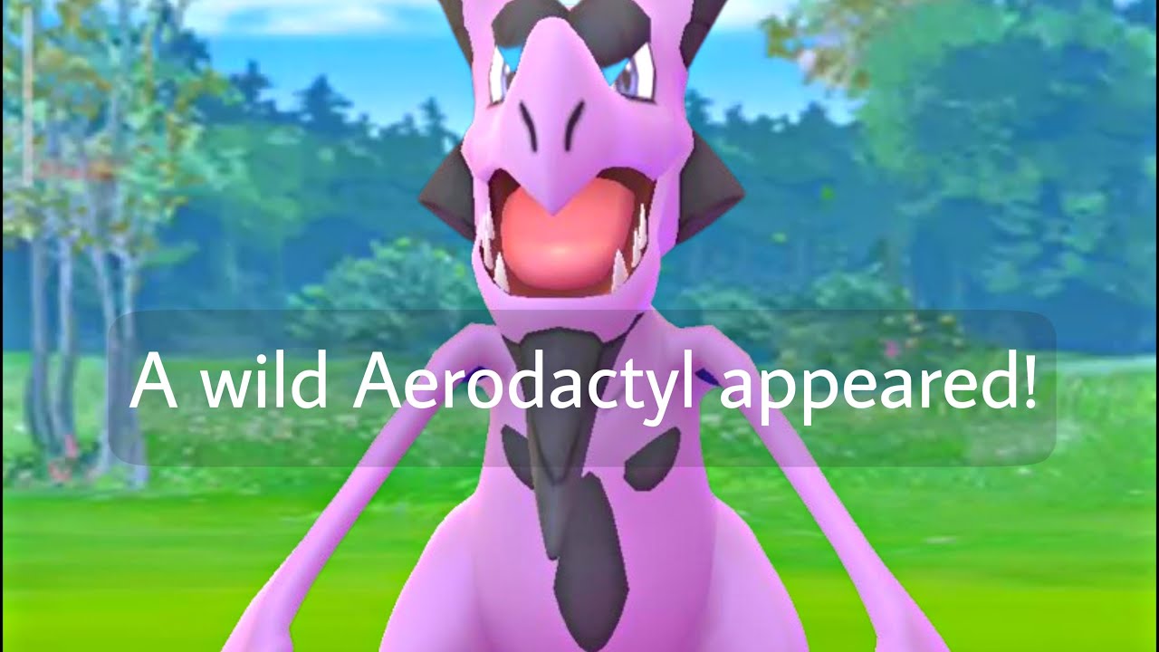 Aerodactyl shiny confirmado !! - Pokémon GO Ecuador