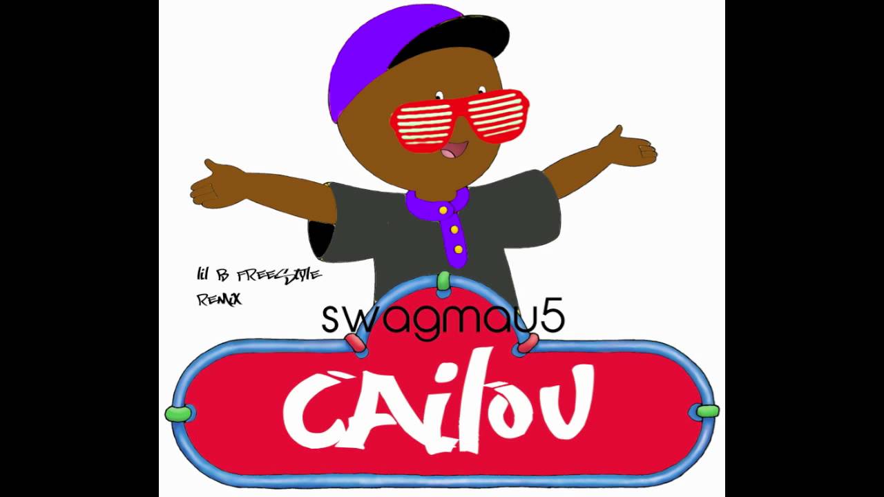 Caillou Freestyle By Lil B Prod By Swagmau5 LYRICS YouTube
