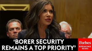 BREAKING NEWS: Kristi Noem Pledges To Secure Border, Reform Secret Service At Confirmation Hearing