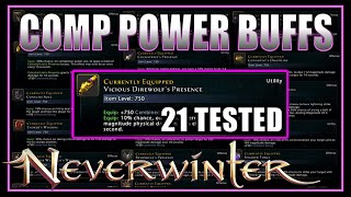 NEW Improved Companion Bonuses! Which are BEST for Damage? (21 tested) Worth to Use? - Neverwinter