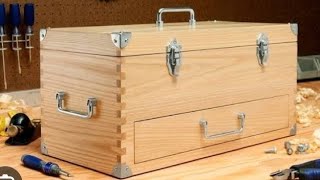 : The wooden Tool box