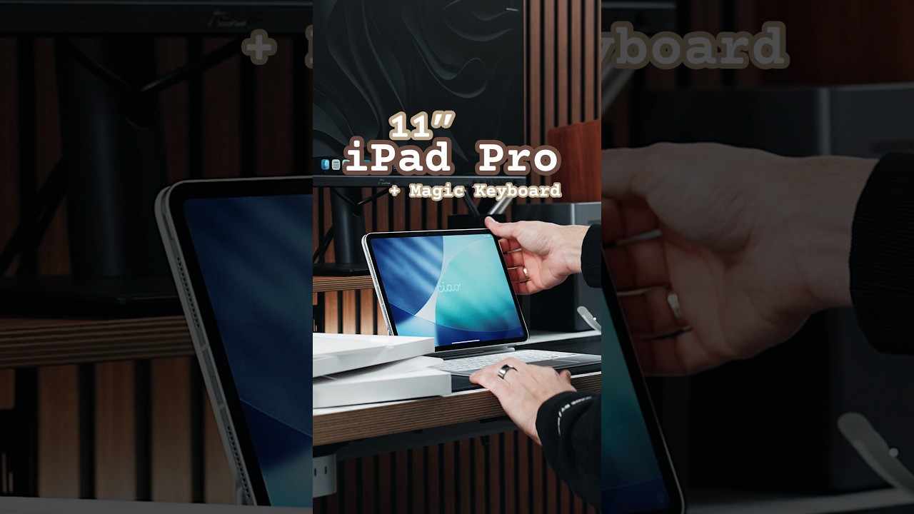 11-inch M5 iPad Pro Unboxing | Cellular Silver + Magic Keyboard