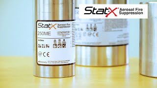Stat-X® Condensed Aerosol Fire Suppression                                             www.statx.com