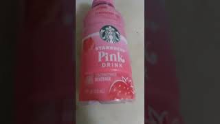 only 150 calories, I think I found something to re-place soda #shortsvideo #pinkdrink #starbucks