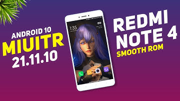 MIUITR 21.11.10 For Redmi Note 4 | Android 10 | Smooth Rom | AOD | November 2021 Security Update