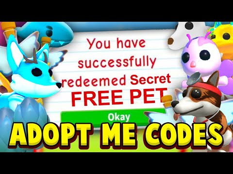 New Working Adopt Me Codes 2021 Free Dream Pets July 2021 Adopt Me Promo Codes Giveaway Youtube