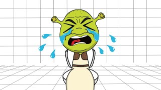 Sprunki Shrek Poop Animation