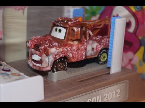 Mattel Disney Cars 2017 Sdcc Bathroom Mater Soap Suds Diorama Mattel Disney Cars 2017 Sdcc Bathroom Mater Soap Suds Diorama Display Cast