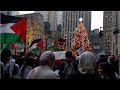 Six pro-Palestinian protesters arrested over Christmas Day rally
