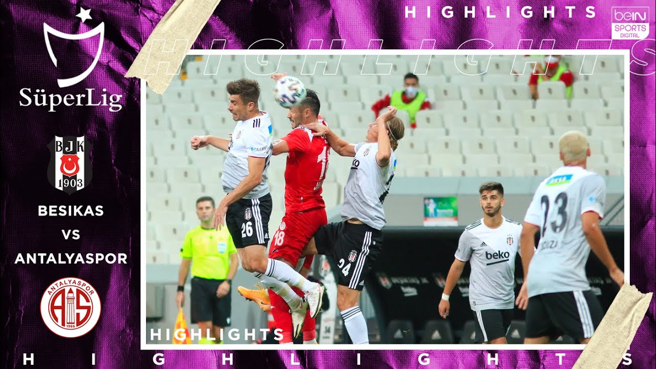 Besiktas 1 - 1 Alanyaspor - HIGHLIGHTS & GOALS - (9/19/2020)