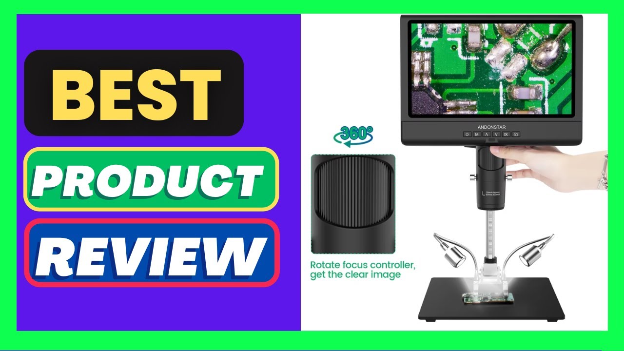 Andonstar AD209 Digital Microscope 10.1 inch