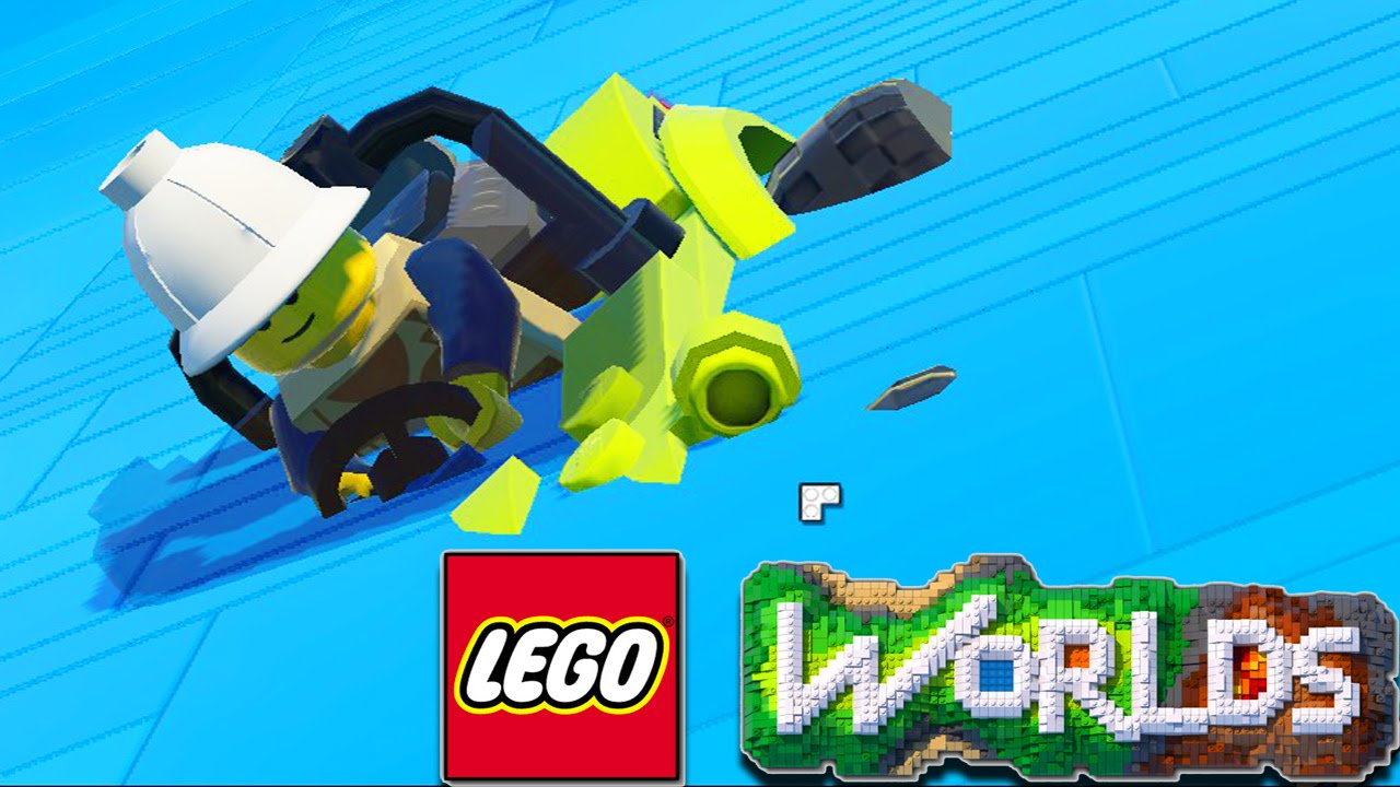 LEGO Worlds - Under Water Base Build! Dragon Exploring & More LEGO ...