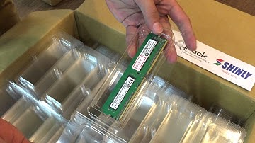 HP memory ram module plastic box clamshell packaging (www.memorypack.com.tw)