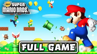 New Super Mario Bros. DS HD - FULL GAME - No Commentary (4K 60FPS)