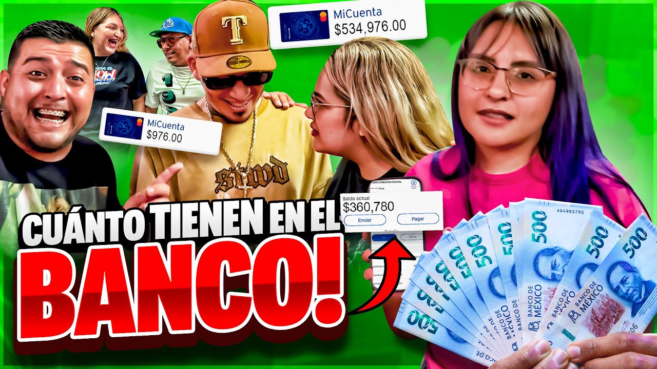 QUIEN TIENE MÁS EN SUS CUENTA BANCARIA DEL TEAM // quien es el millonario?