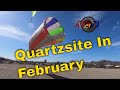 Quartzsite In February - Around Town - Big Kites - Dome Rock