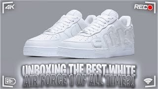 Unboxing The Best White Air Force 1 Of All Time?! | On Foot Cactus Flea Market Airforce 1 Review