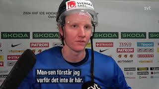 Rasmus Dahlin efter Brady Tkachuks utspel: ”Slagsmål tillhör ishockeyn” | 2024-05-15