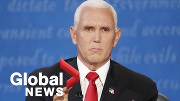VP Debate: Pence on claim Trump won
