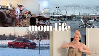 week in the life | back into weight lifting, cooking & cleaning, being a mom + mundane life