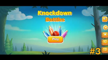 Knock Down Bottles 2 | Bottle Shooting Game | RKM Gaming | Tips And Tricks | Level 11 - 15