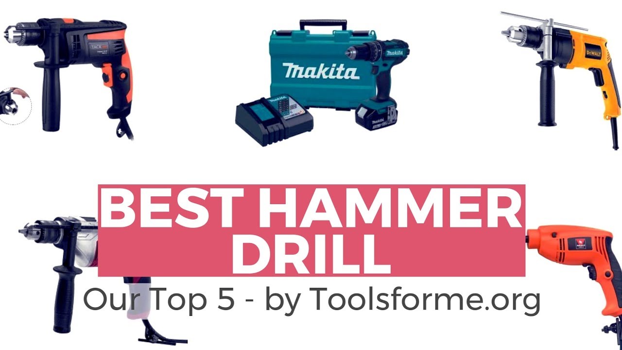 Best Hammer Drill 2019 Top 5 Hammer Drill Reviews YouTube