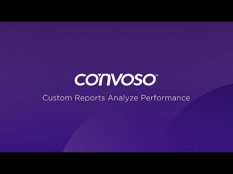 Custom Reports Analyze Performance