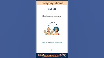 "Cut off" meaning | "cut off" in a sentence | Common English Idioms #shorts